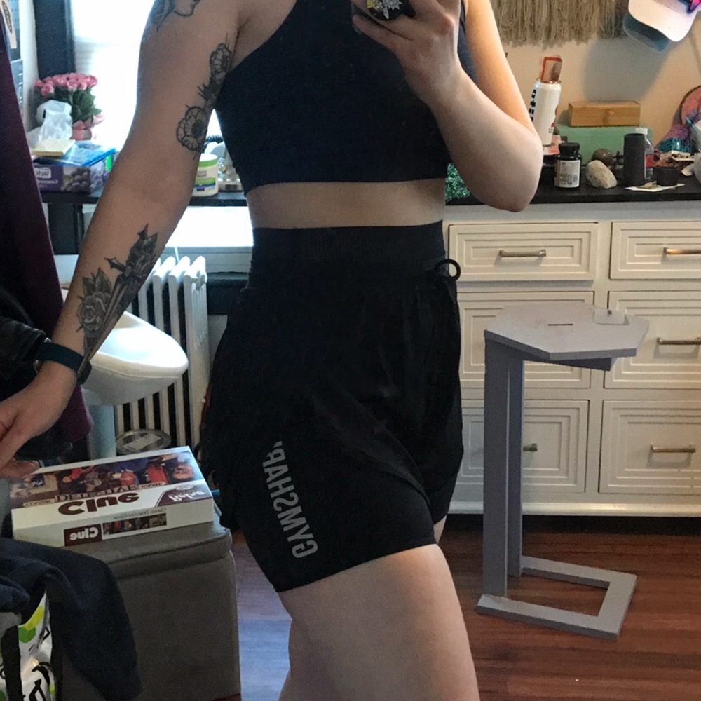 NWOT Gymshark Geo Mesh Shorts